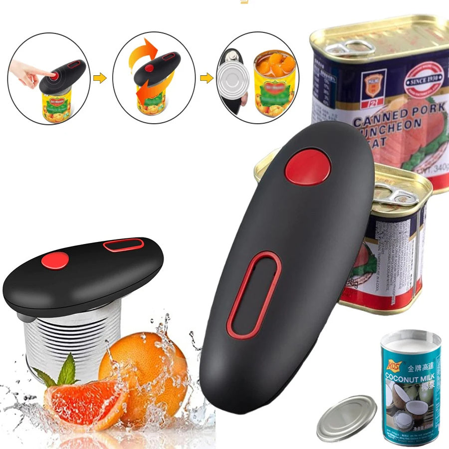 Electric Can Opener - Automatic One-Touch Jar Opener