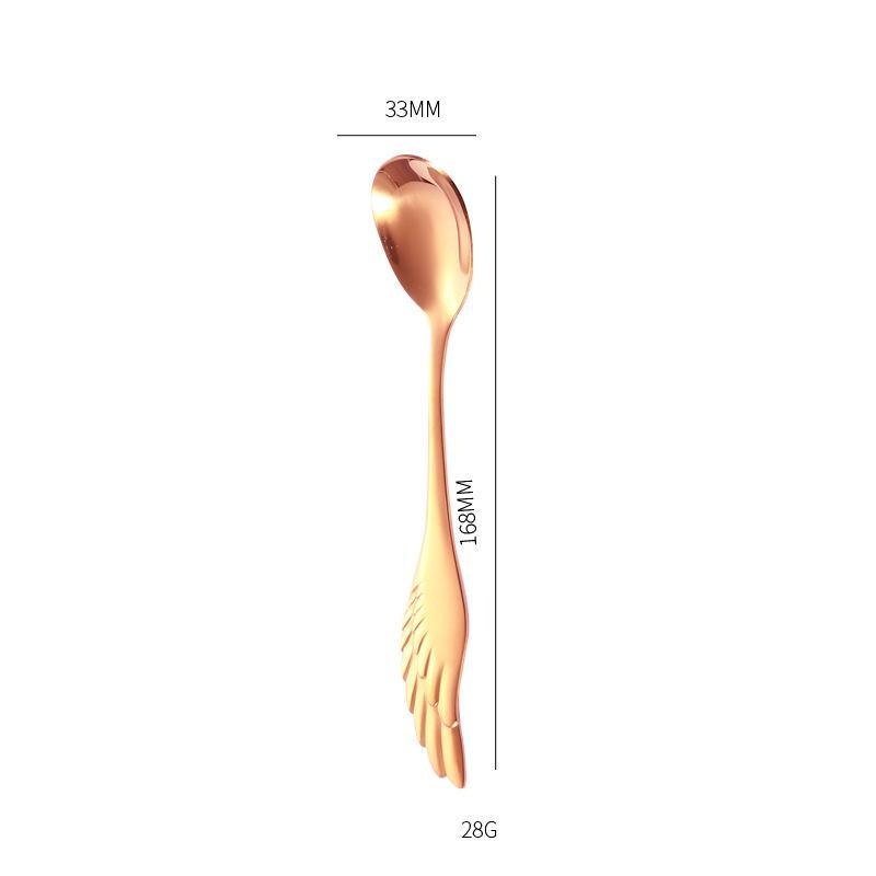 Angel Wing Spoon - Stainless Steel Decorative Spoon