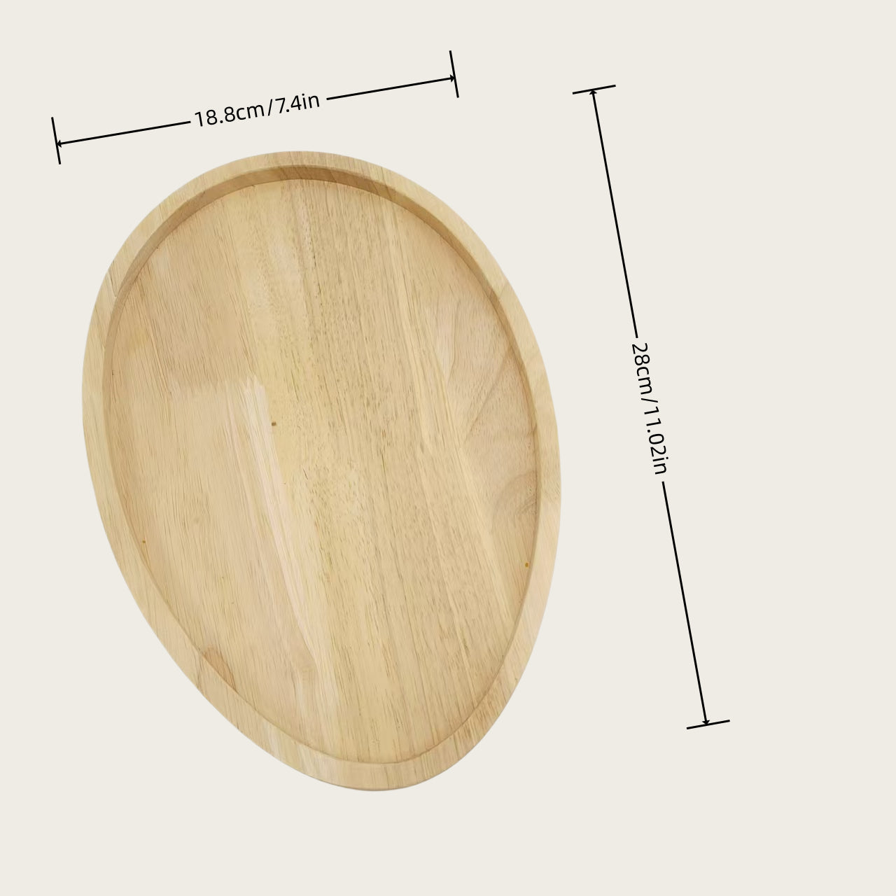 Creative Cartoon Wooden Christmas Tray Easter Tray