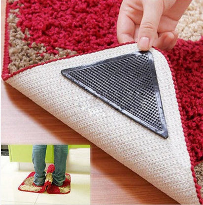 Anti-Slip Rug Grippers - 4 Pack