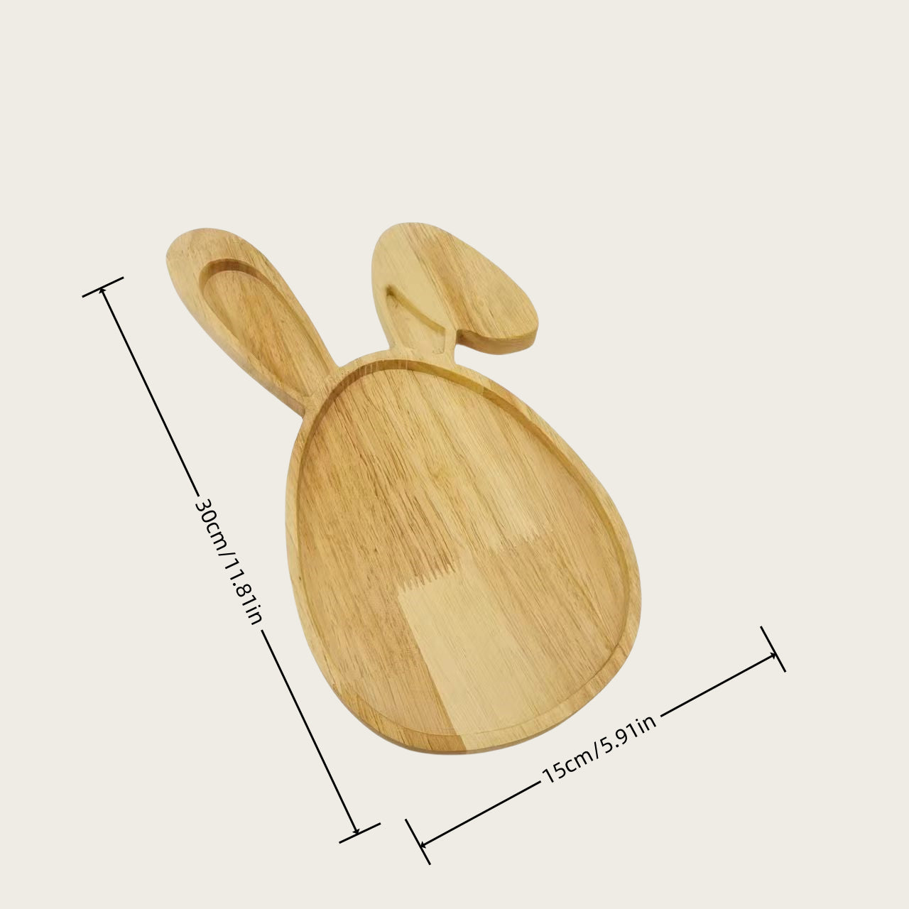 Creative Cartoon Wooden Christmas Tray Easter Tray