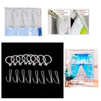 Christmas Pattern Home Decoration Living Room Bedroom Window Curtains