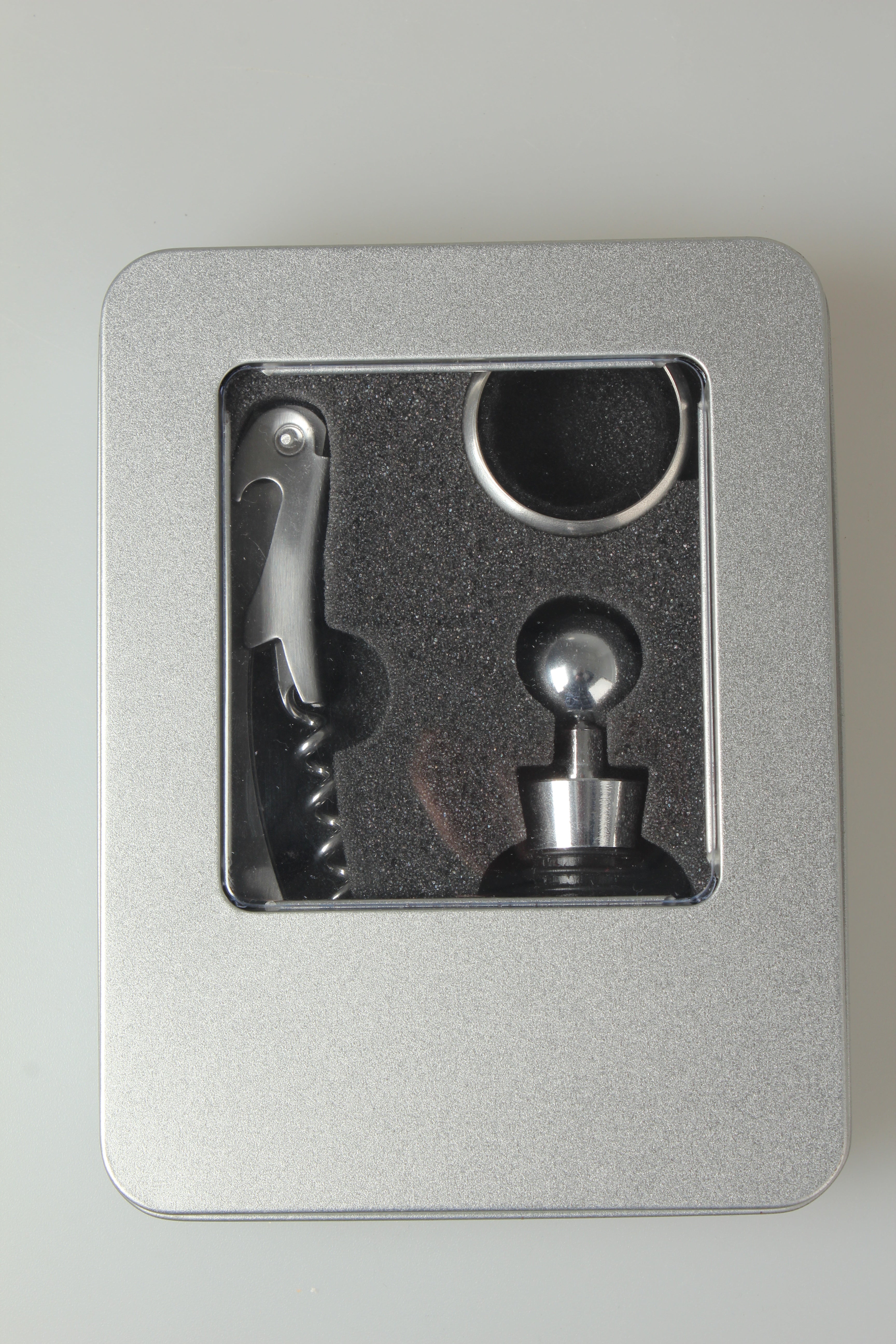 3-Piece Wine Corkscrew Set - Complete Bottle Opener Kit