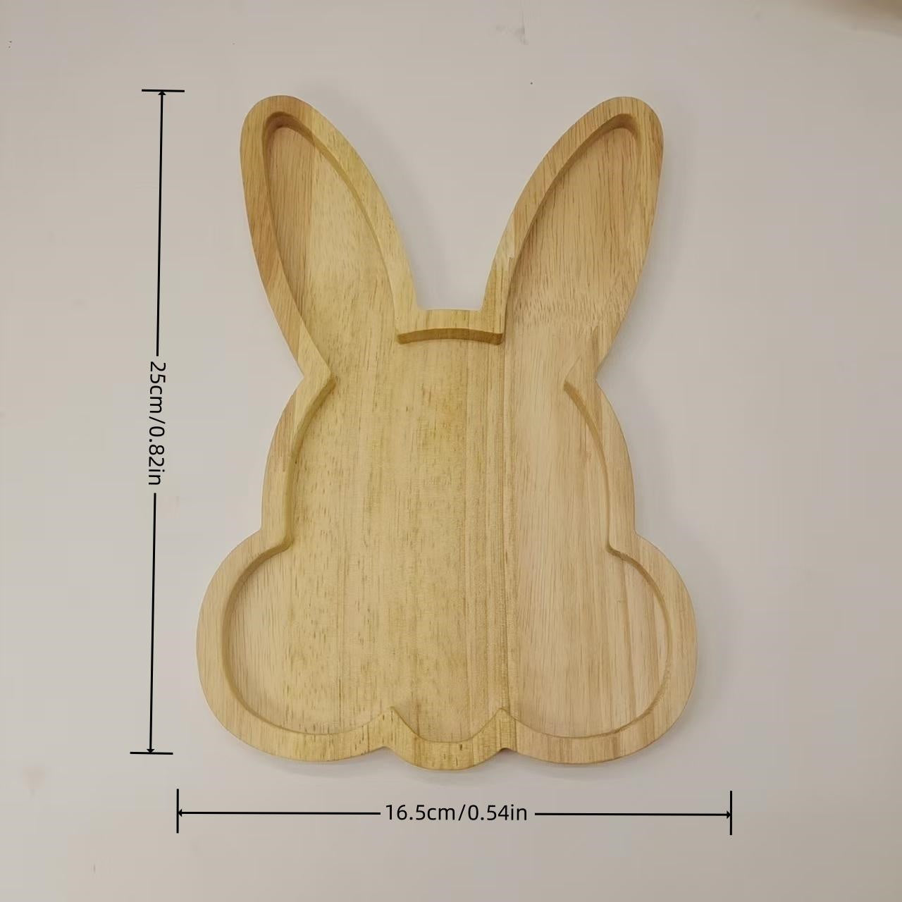 Creative Cartoon Wooden Christmas Tray Easter Tray