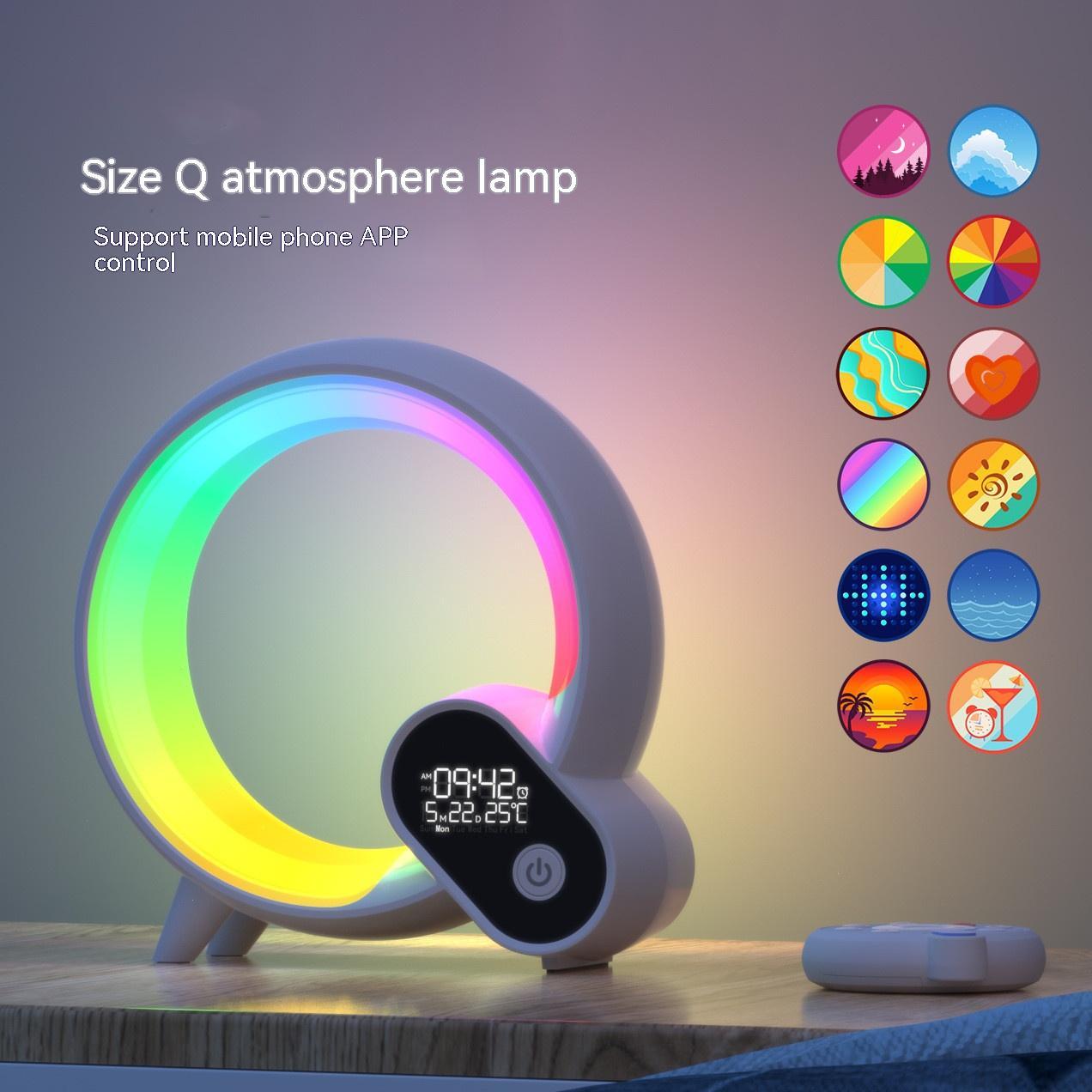 Creative Q Light Sunrise Alarm Clock With Bluetooth