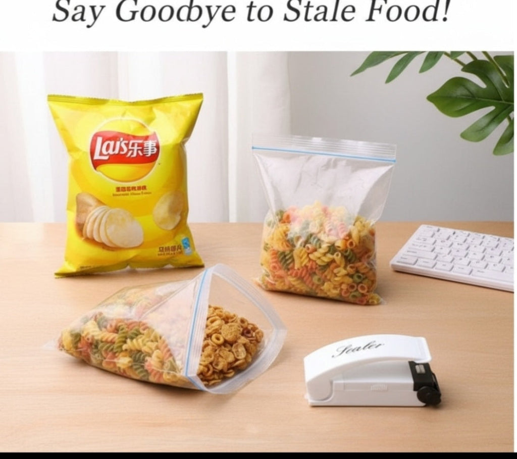 Mini Bag Sealer - Portable Heat Sealing Machine